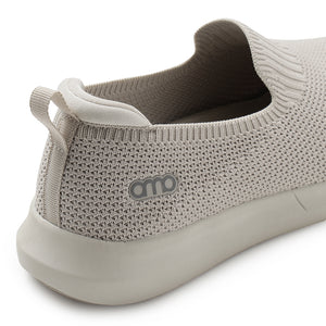 Amp Women’s Knitted Slip-On Sneakers AW012-BEIGE