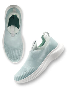 Amp Women’s Knitted Slip-On Sneakers AW026-MINT
