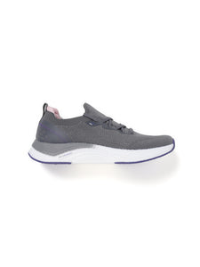 Amp Women’s Knitted Slip-On Sneakers AW059-GREY