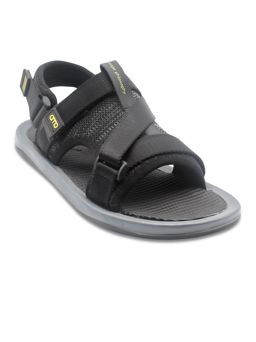 Amp Men's Sandel AM022-BLACK