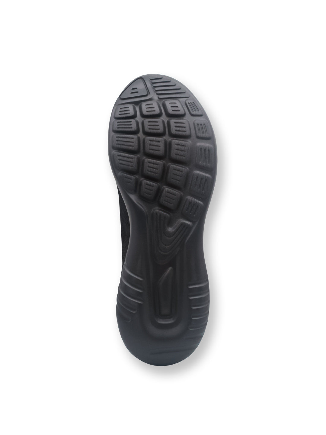 Amp Men’s Knitted Lace-Up Sneakers AM023-BLACK