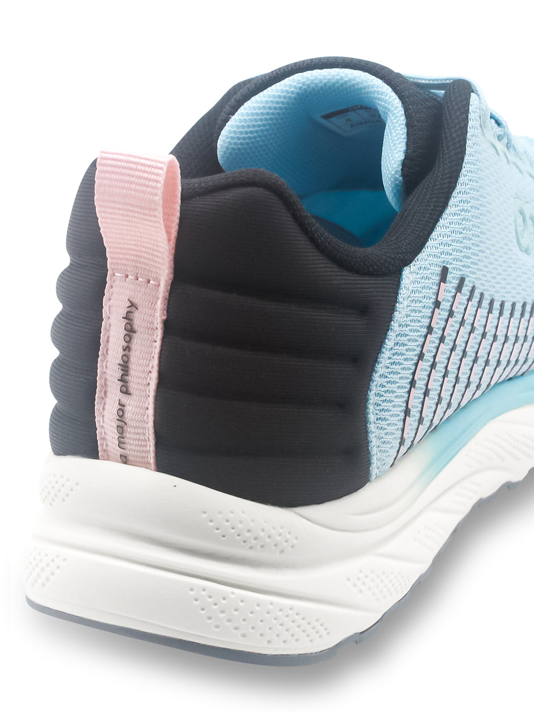 Amp Women’s Knitted Lace-Up Sneakers AW041-BLUE