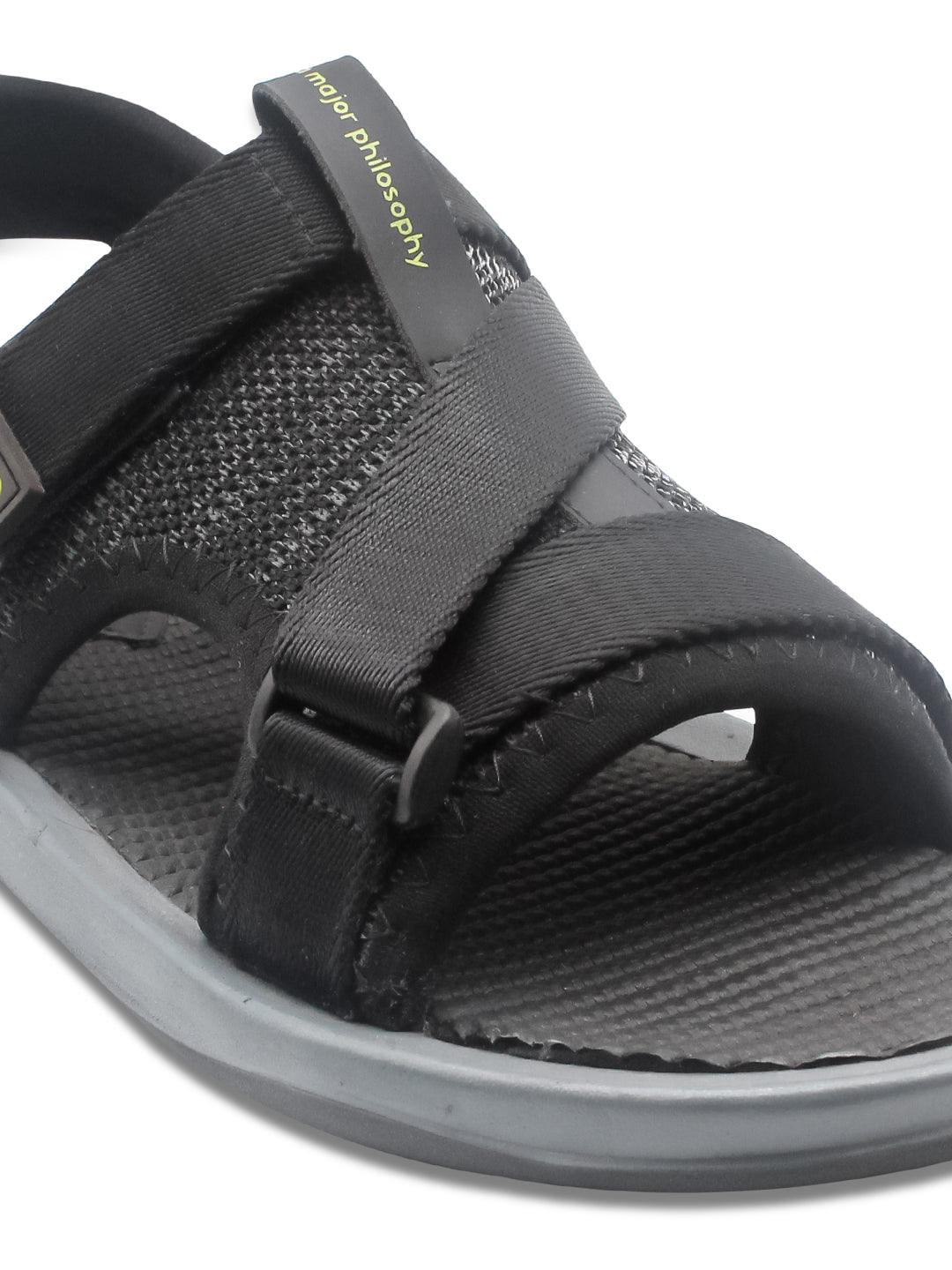 Amp Men's Sandel AM022-BLACK