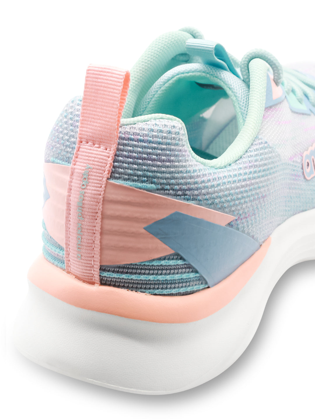 Amp Women’s Knitted Lace-Up Sneakers AW032-LIGHT BLUE