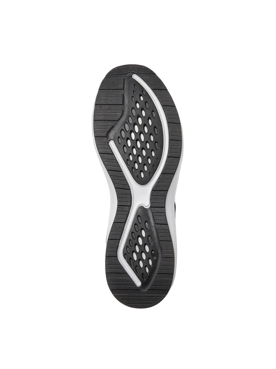 Amp Men’s Knitted Lace-Up Sneakers AM003-BLACK