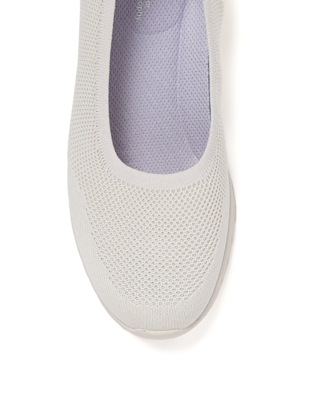 Amp Women’s Knitted Slip-On Sneakers AW057-BEIGE