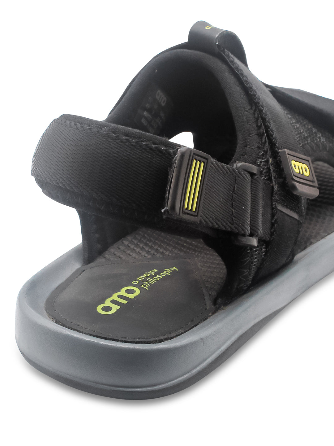 Amp Men's Sandel AM022-BLACK