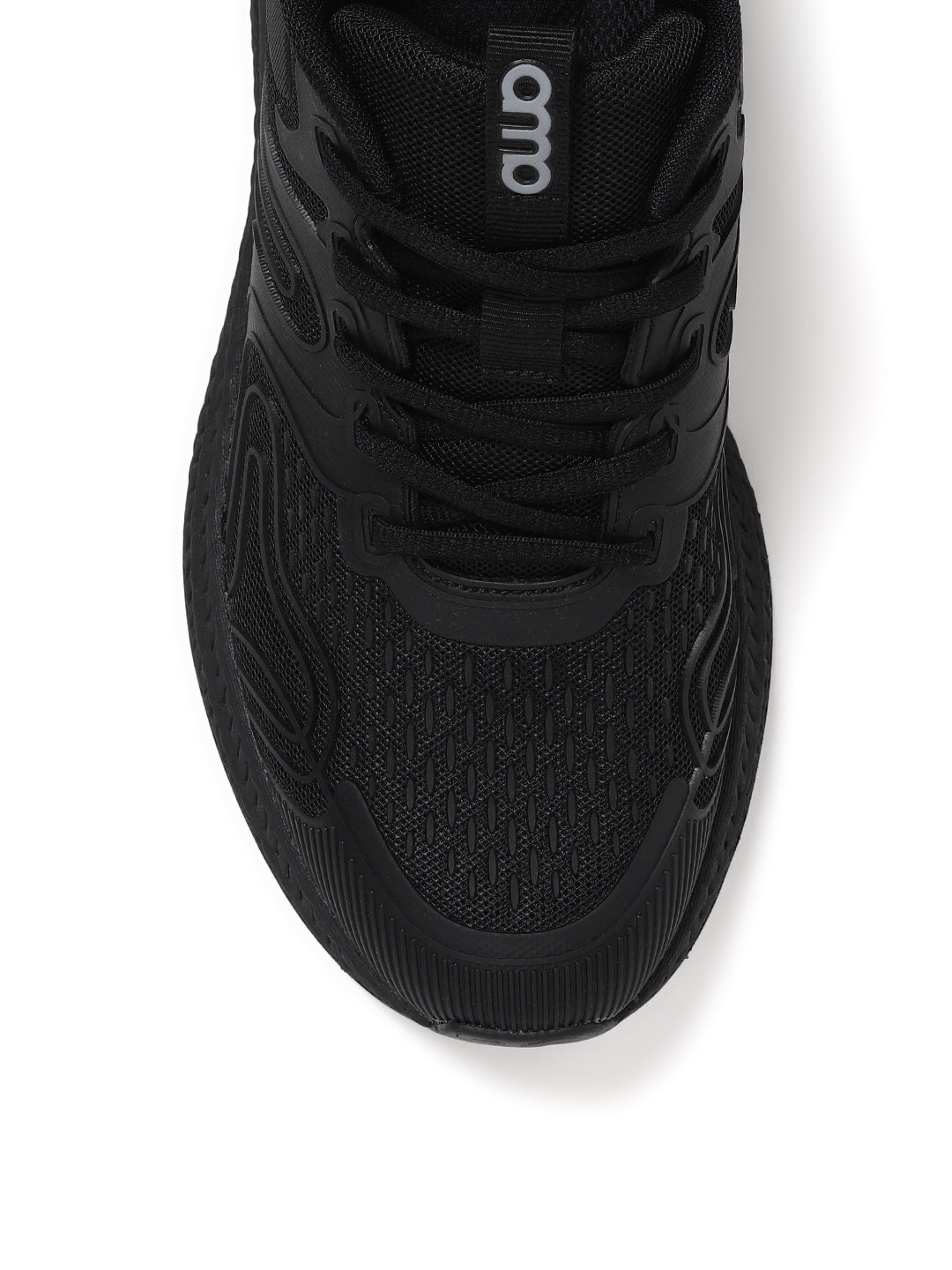 Amp Men’s Knitted Sports Lace up AM036-BLACK