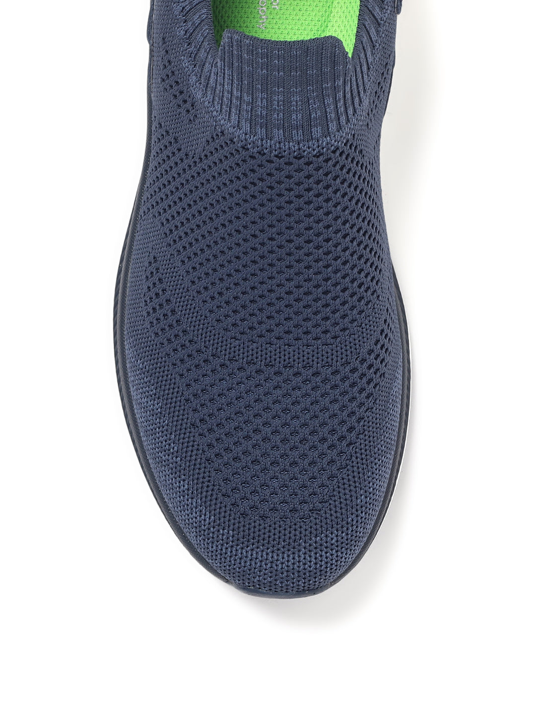 AMP MENS KNITTED SLIPON SNEAKERS AM038 NAVY