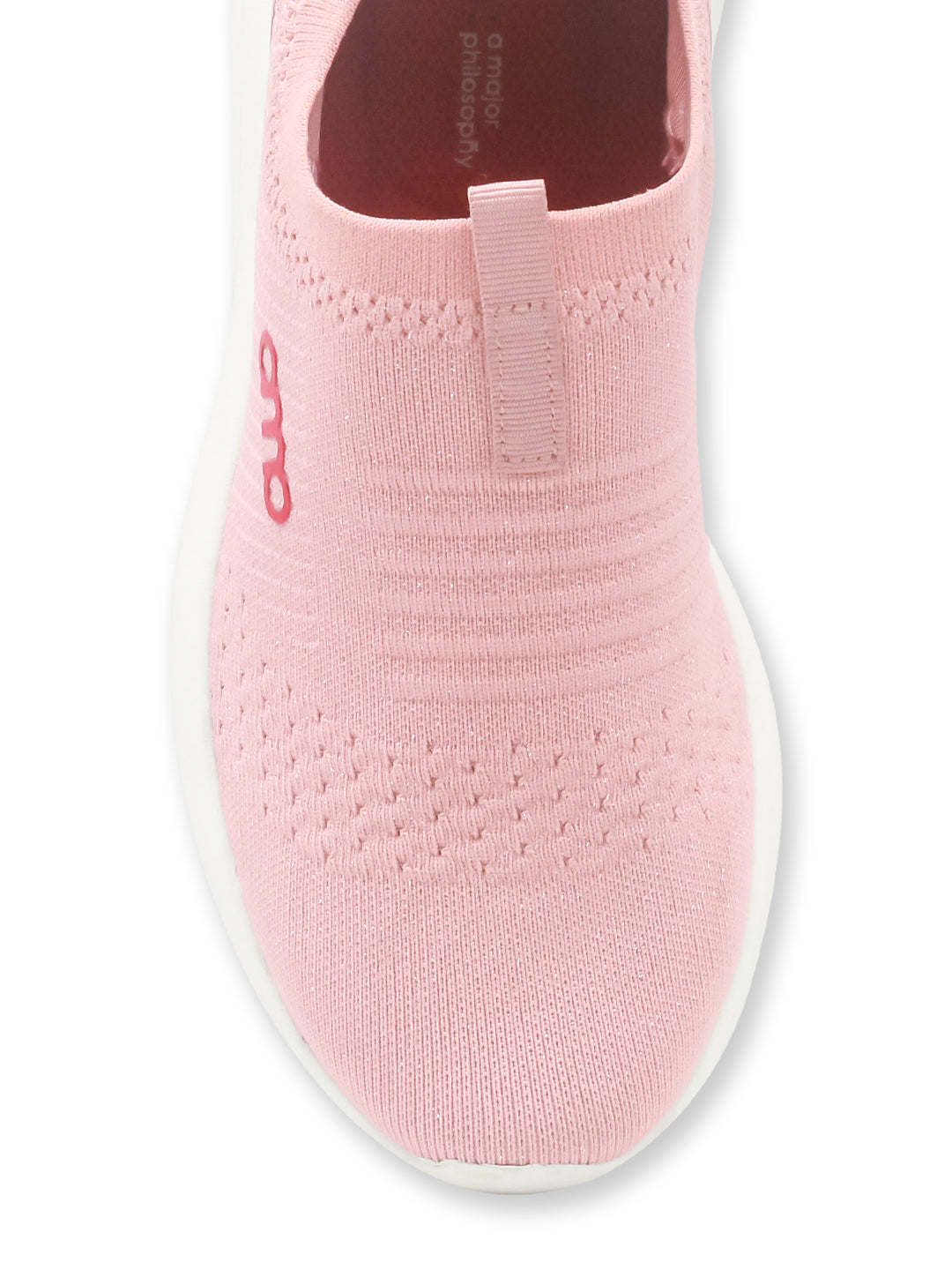 Amp Women’s Knitted Slip-On Sneakers AW028-PINK