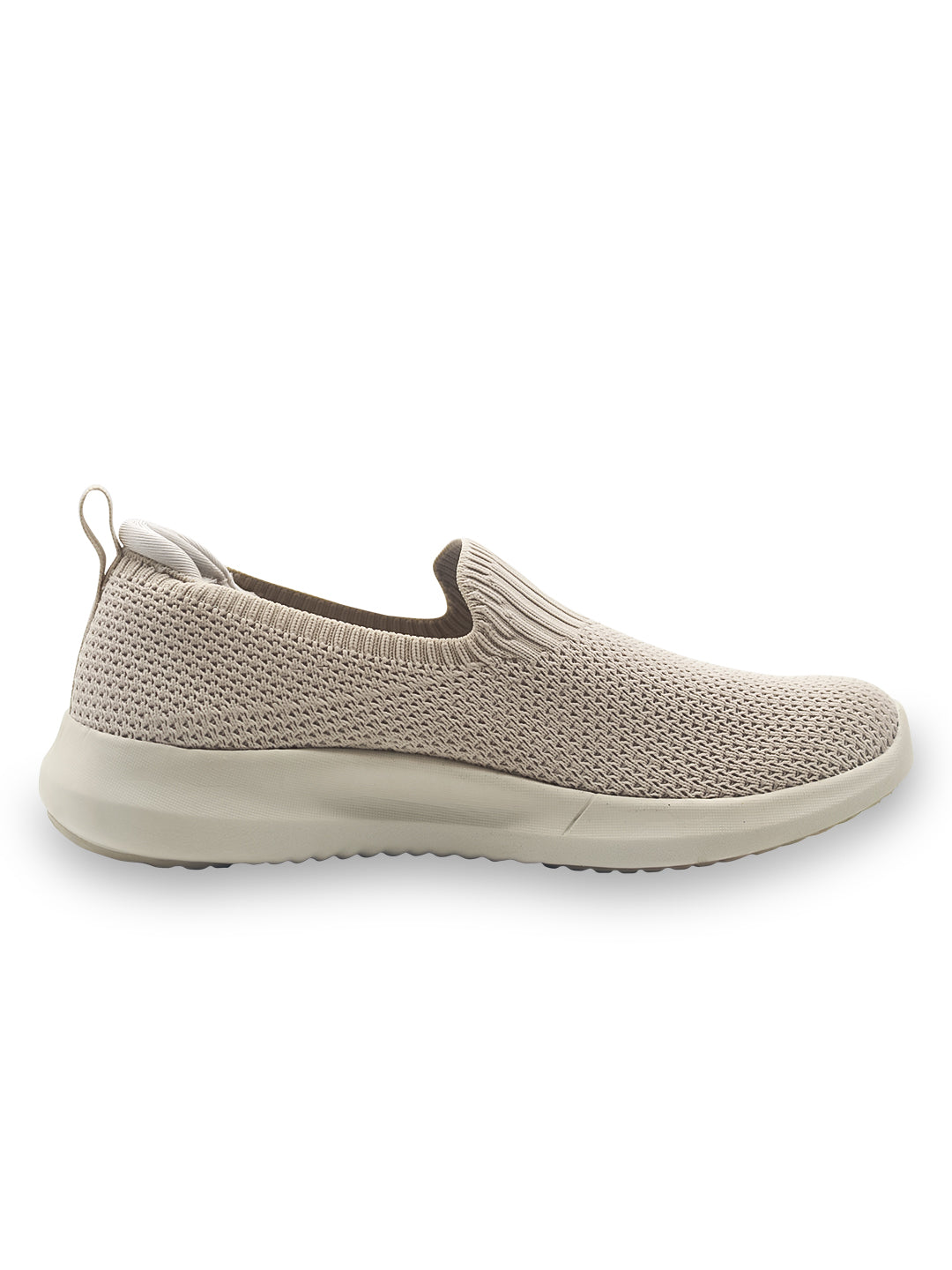 Amp Women’s Knitted Slip-On Sneakers AW034-BEIGE