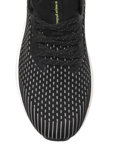 Amp Men’s Knitted Lace-Up Sneakers AM005-BLACK