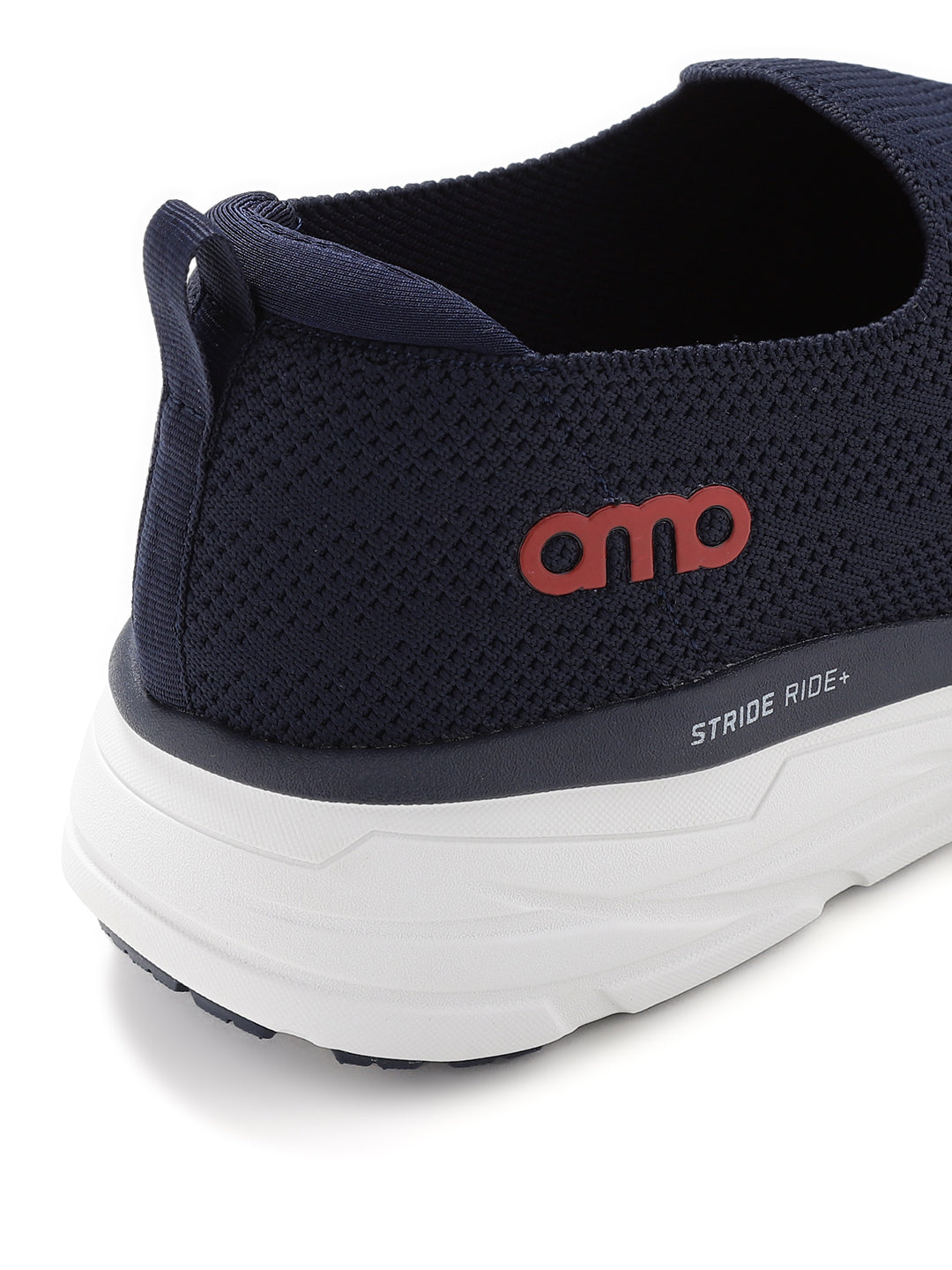 AMP MENS KNITTED SLIPON SNEAKERS AM039 NAVY