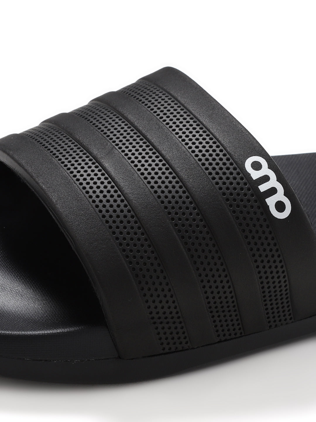 Amp Men's Slider Chappal AM037 BLACK