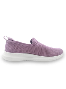 Amp Women’s Knitted Slip-On Sneakers AW034-PURPLE
