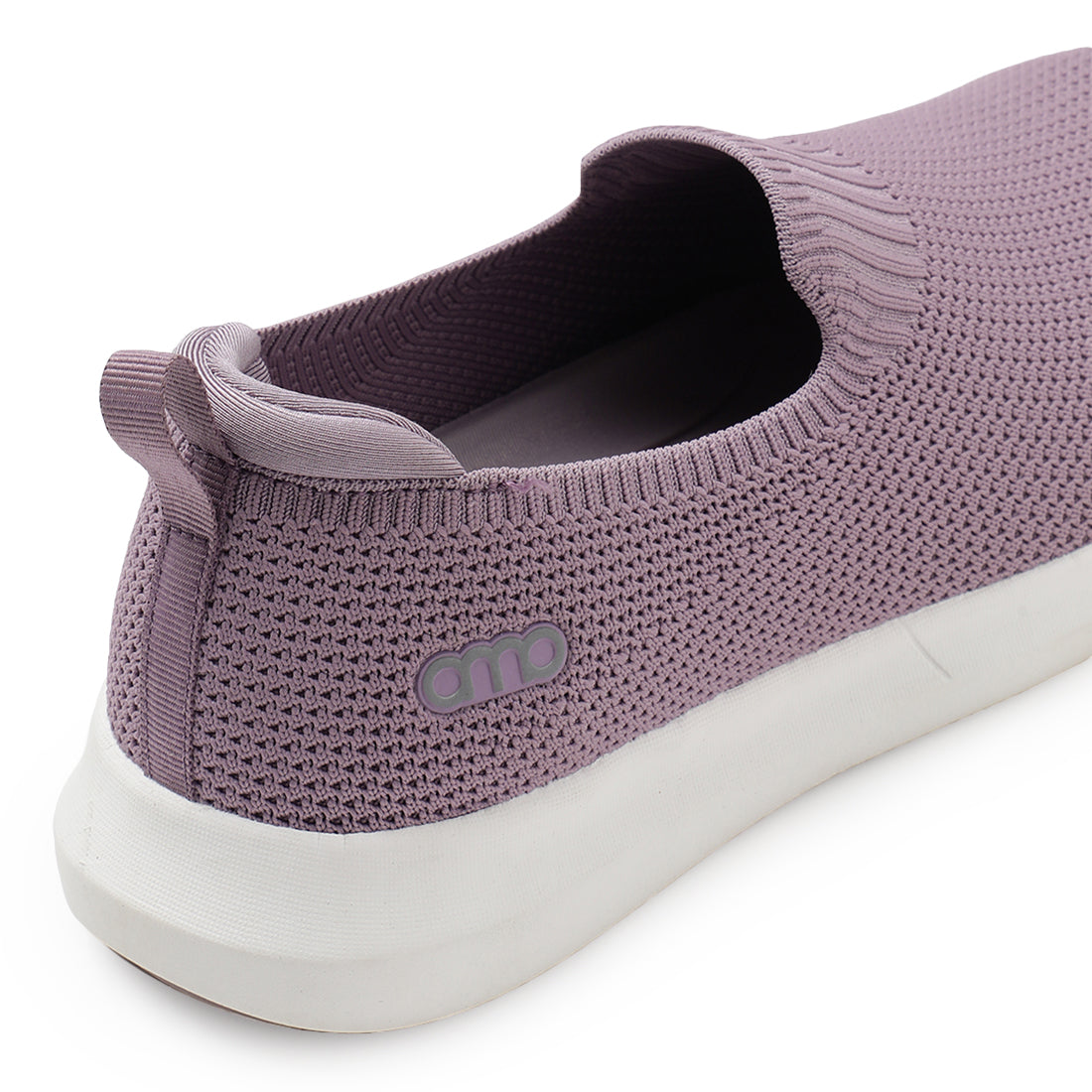 Amp Women’s Knitted Slip-On Sneakers AW012-PURPLE