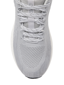 Amp Men’s Knitted Lace-Up Sneakers AM002-GREY