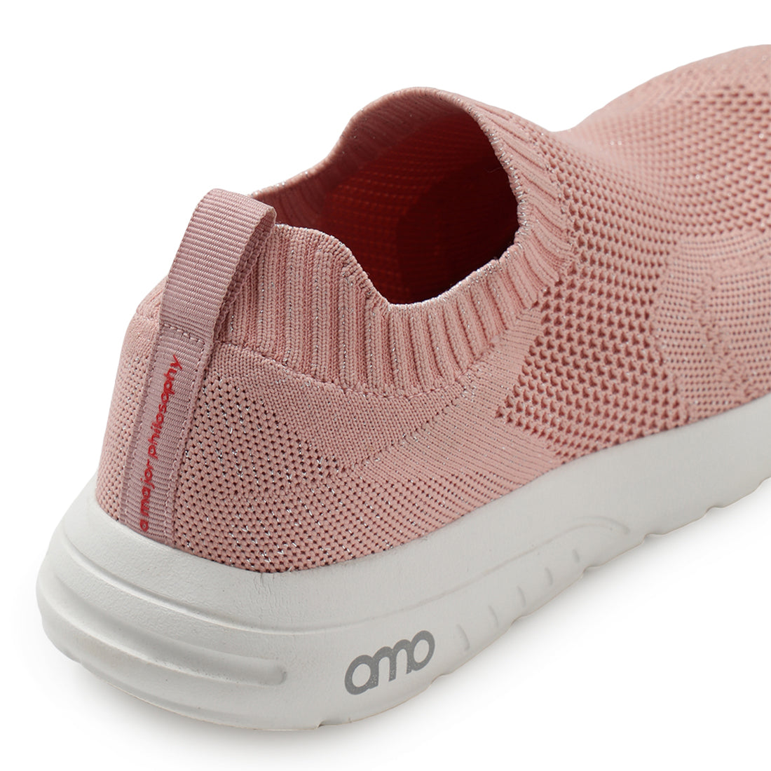 Amp Women’s Knitted Slip-On Sneakers AW007-PINK