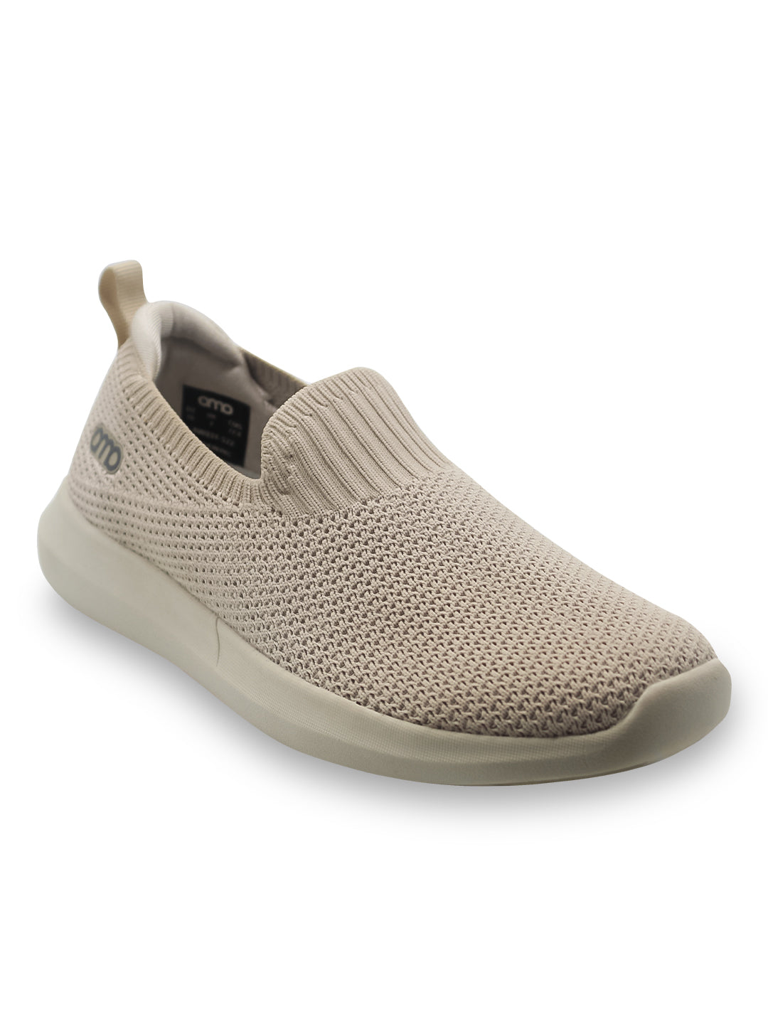 Amp Women’s Knitted Slip-On Sneakers AW034-BEIGE
