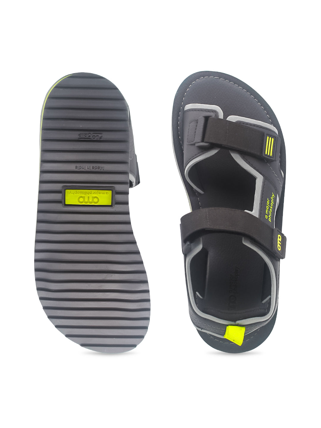 Amp Men's Sandel AM017-BLACK